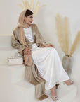 Mina - Nida Abaya Set (Includes Inner Dress & Belt)