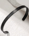 Ayatul Kursi Cuff Bracelet – 304 Stainless Steel | Gold, Black, Rose Gold & Silver