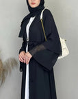 Samara - Chiffon Abaya Set (including Hijab & Belt)