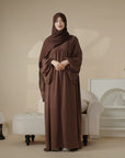 Everyday Wear Modest Long Sleeve Polyester Abaya