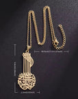 Bismillah Calligraphy Necklace Women