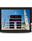 AL - FATIHA L40 Islamic Azan LED Clock - Ergosalah - Ergonomic padded prayer mat for knee support