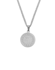 Allah Name Pendant Necklace | Islamic Titanium Steel Medallion in Gold, Silver & Black - Ergosalah - Ergonomic padded prayer mat for knee support