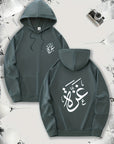 Arabic Calligraphy Hoodie | Unisex Front & Back Print - Ergosalah - Ergonomic padded prayer mat for knee support