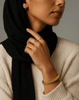 Ayatul Kursi Cuff Bracelet – 304 Stainless Steel | Gold, Black, Rose Gold & Silver - Ergosalah - Ergonomic padded prayer mat for knee support