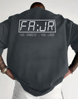 Dawn Time Muslim Ramadan Men's Casual Short Sleeve T-Shirt - FAJR Prayer Time Graphic Print, Breathable 100% Polyester, Round Neck Regular Fit Tee for Summer, Black with White Lettering, Relaxed Outing Attire, Medium Stretch Fabric - Ergosalah - Ergonomic padded prayer mat for knee support