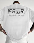 Dawn Time Muslim Ramadan Men's Casual Short Sleeve T-Shirt - FAJR Prayer Time Graphic Print, Breathable 100% Polyester, Round Neck Regular Fit Tee for Summer, Black with White Lettering, Relaxed Outing Attire, Medium Stretch Fabric - Ergosalah - Ergonomic padded prayer mat for knee support