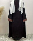 Elegant Faux Two - Piece Abaya - Ergosalah - Ergonomic padded prayer mat for knee support