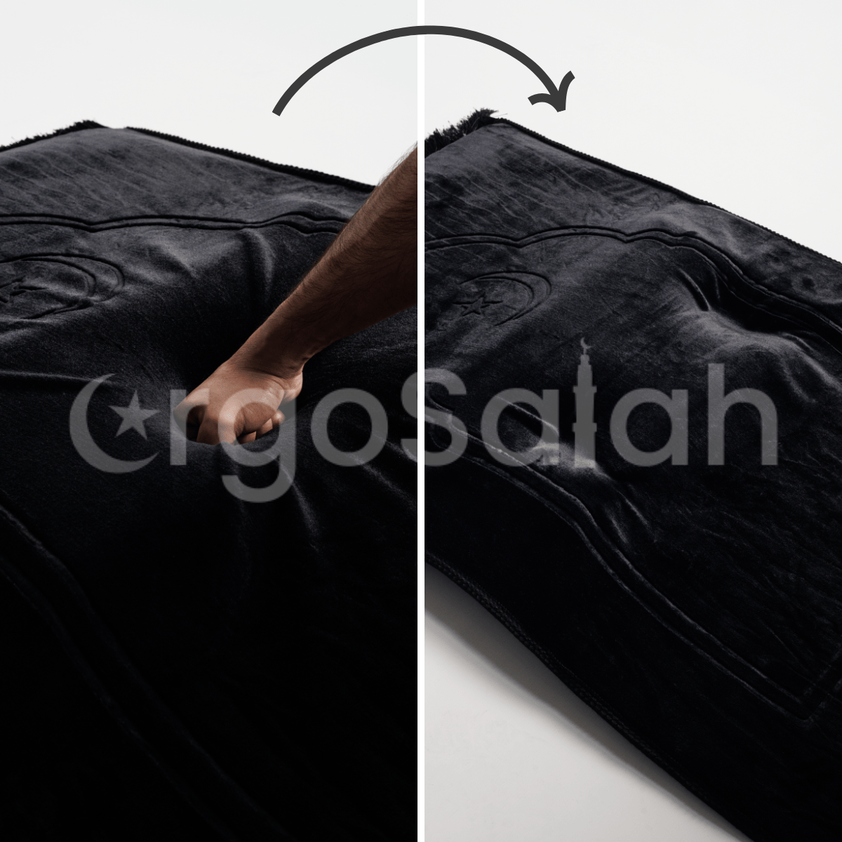 ErgoSalah® 2.0 - Ergosalah - Ergonomic padded prayer mat for knee support