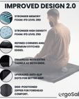ErgoSalah® 2.0 - Ergosalah - Ergonomic padded prayer mat for knee support