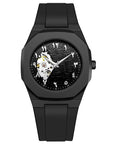Men’s Arabic Watch – Engraved Middle Eastern Design - Ergosalah - Ergonomic padded prayer mat for knee support