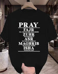 Men's Casual Ramadan Prayer Calligraphy T-Shirt - Soft Polyester Short Sleeve Crew Neck with Knotted Hem, Lightweight & Comfortable for All Seasons, Ideal for Casual Outings & Relaxed Wear, Allseason Apparel | Geometric Pattern Shirt | Recitation Of The F - Ergosalah - Ergonomic padded prayer mat for knee support