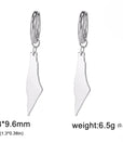 Palestine Map Earrings - Ergosalah - Ergonomic padded prayer mat for knee support