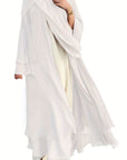 Sara - Chiffon Abaya (Without Hijab) - Ergosalah - Ergonomic padded prayer mat for knee support