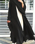 Sara - Chiffon Abaya (Without Hijab) - Ergosalah - Ergonomic padded prayer mat for knee support