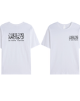 T-shirt Unisex | La ilaha ilallah | Front and back - Ergosalah - Ergonomic padded prayer mat for knee support