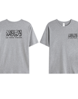 T-shirt Unisex | La ilaha ilallah | Front and back - Ergosalah - Ergonomic padded prayer mat for knee support