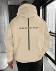 Way - Truth - Life Hoodie | Unisex Back Print - Ergosalah - Ergonomic padded prayer mat for knee support