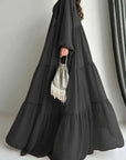 Zahra – Chiffon Abaya Set - Ergosalah - Ergonomic padded prayer mat for knee support