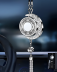 1pc Star & Moon Car Air Freshener – Islamic Calligraphy Design