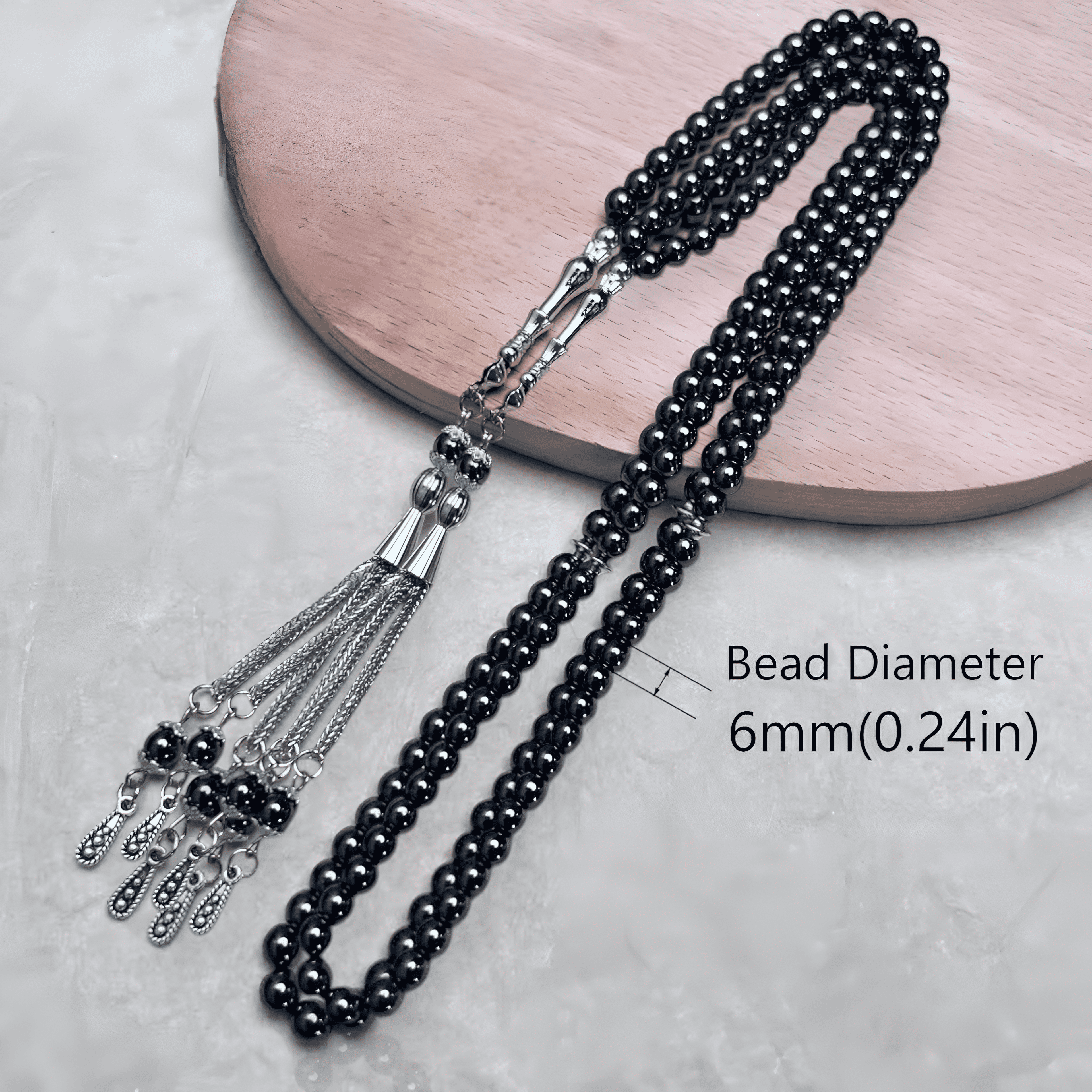 99 Beads Tasbih - Ergosalah - Ergonomic padded prayer mat for knee support