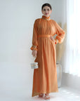 Sequined Belted Kaftan