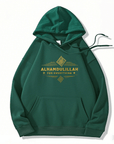 Alhamdulillah (Thank God) Hoodie | Unisex Front Print - Ergosalah - Ergonomic padded prayer mat for knee support