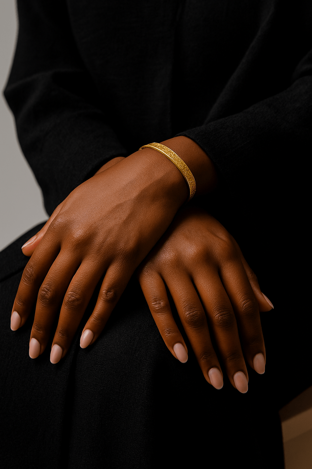 Ayatul Kursi Cuff Bracelet – 304 Stainless Steel | Gold, Black, Rose Gold & Silver - Ergosalah - Ergonomic padded prayer mat for knee support