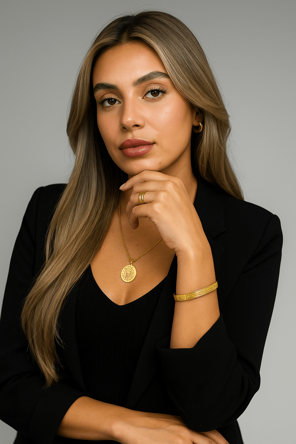 Ayatul Kursi Cuff Bracelet – 304 Stainless Steel | Gold, Black, Rose Gold & Silver - Ergosalah - Ergonomic padded prayer mat for knee support
