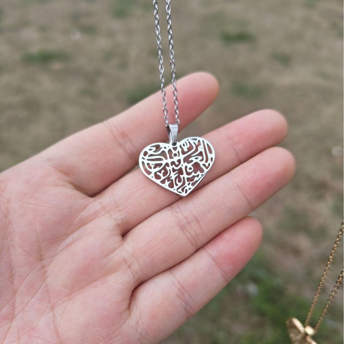 Heart of Islam Necklace - Ergosalah - Ergonomic padded prayer mat for knee support