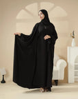 Islamic Modest 5 - Piece Farasha Abaya Set - Ergosalah - Ergonomic padded prayer mat for knee support