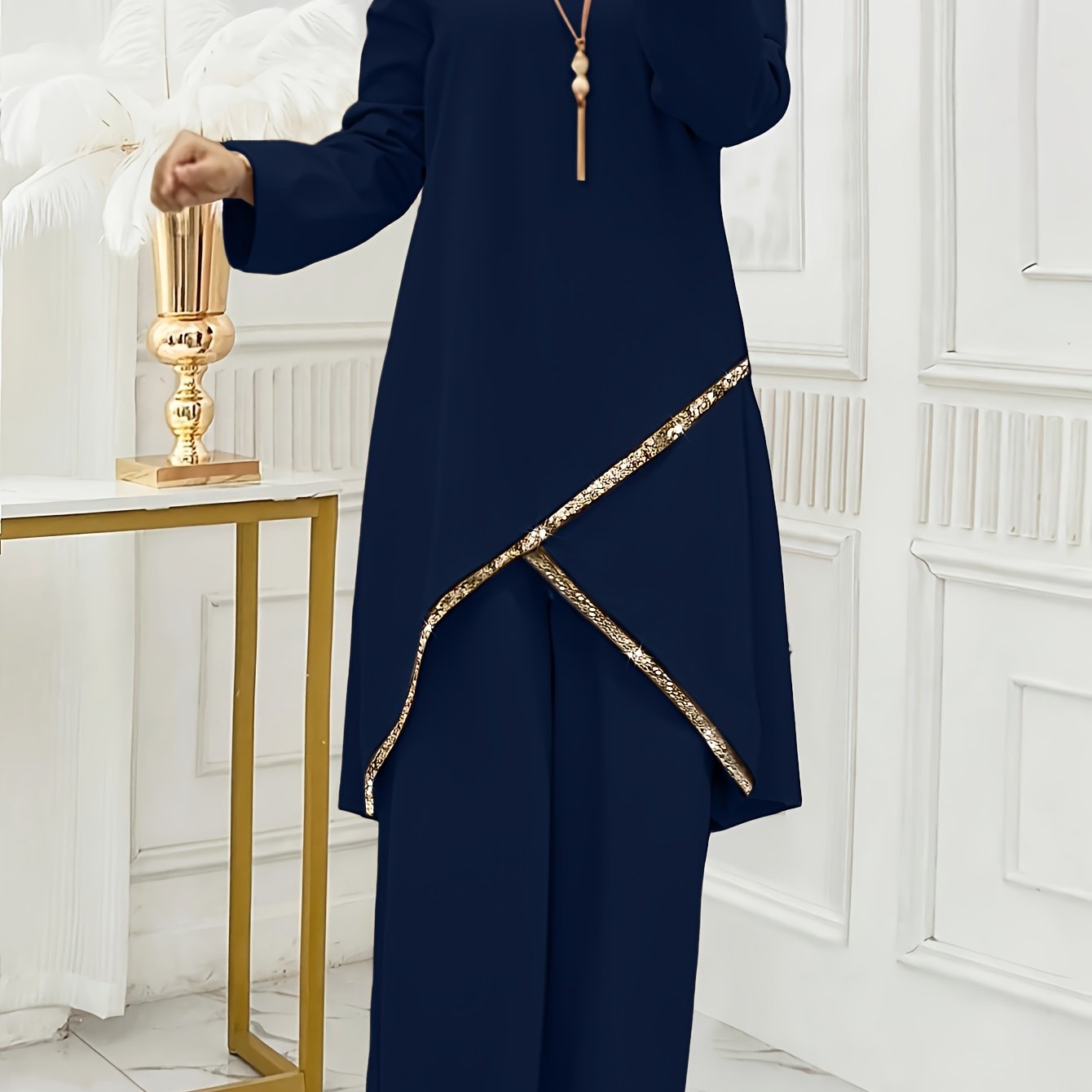 Jennah - two - piece set - Ergosalah - Ergonomic padded prayer mat for knee support