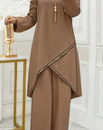 Jennah - two - piece set - Ergosalah - Ergonomic padded prayer mat for knee support