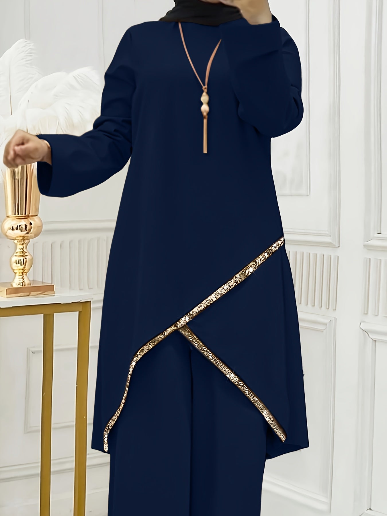 Jennah - two - piece set - Ergosalah - Ergonomic padded prayer mat for knee support