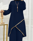 Jennah - two - piece set - Ergosalah - Ergonomic padded prayer mat for knee support