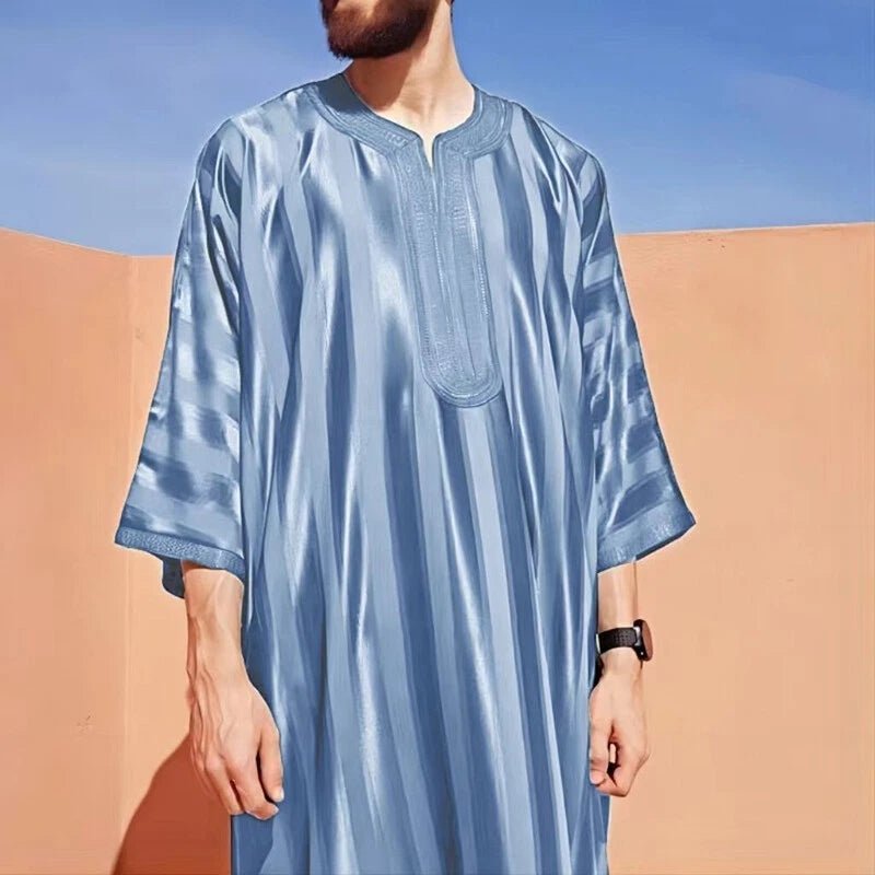 Kandura Dishdasha Men - Ergosalah - Ergonomic padded prayer mat for knee support