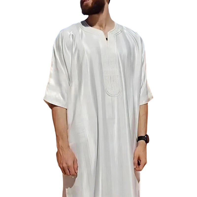 Kandura Dishdasha Men - Ergosalah - Ergonomic padded prayer mat for knee support