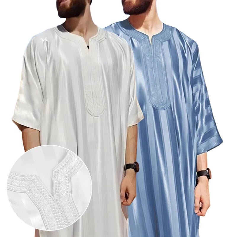 Kandura Dishdasha Men - Ergosalah - Ergonomic padded prayer mat for knee support