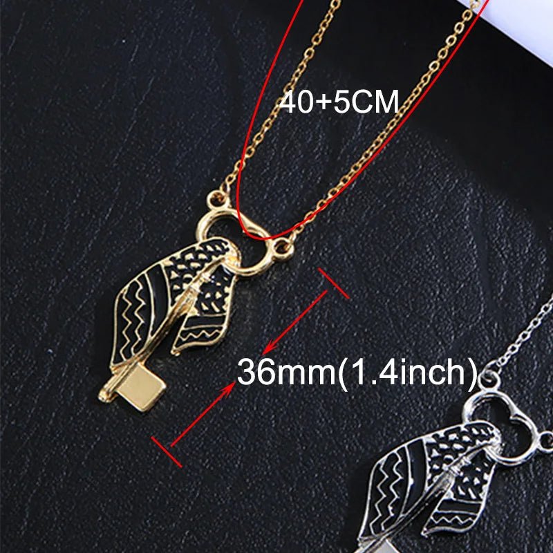Keffiyeh Pendant Necklace - Ergosalah - Ergonomic padded prayer mat for knee support