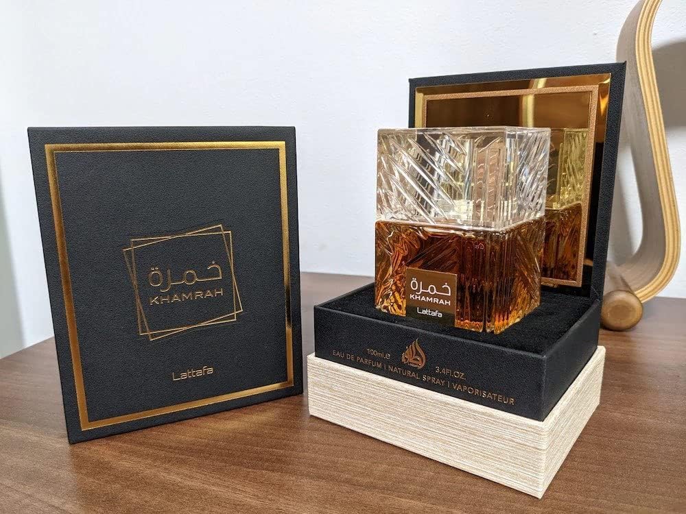 Lattafa Khamrah Eau de Parfum 30 ml (unisex) - Ergosalah - Ergonomic padded prayer mat for knee support