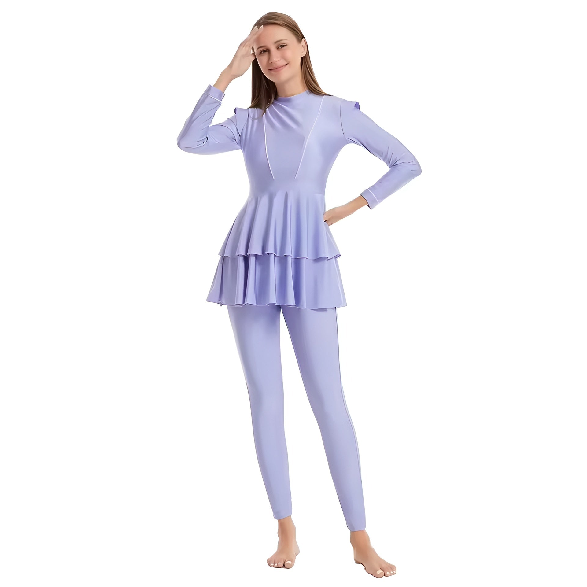 Modest Burkini Swimwear - Ergosalah - Ergonomic padded prayer mat for knee support