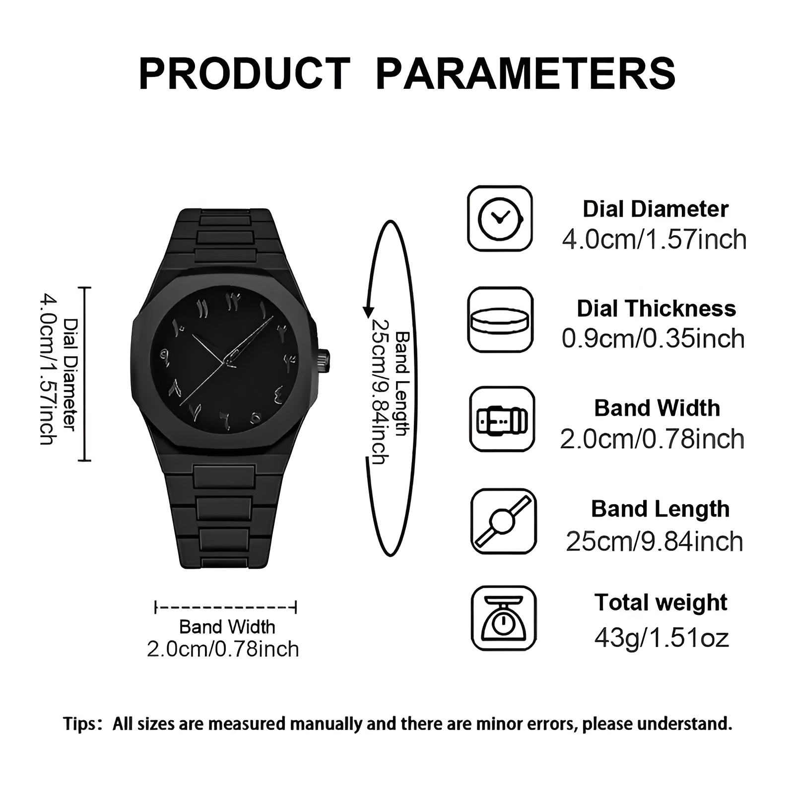 MSCXDK Men’s Watch Islamic Simplicity and Elegance - Ergosalah - Ergonomic padded prayer mat for knee support