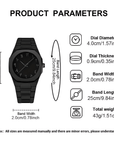 MSCXDK Men’s Watch Islamic Simplicity and Elegance - Ergosalah - Ergonomic padded prayer mat for knee support