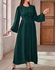 Noor - Polyester Abaya - Ergosalah - Ergonomic padded prayer mat for knee support