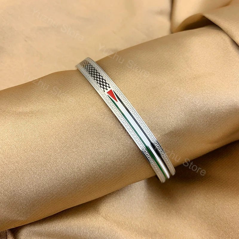 Palestine Heritage Cuff - Ergosalah - Ergonomic padded prayer mat for knee support