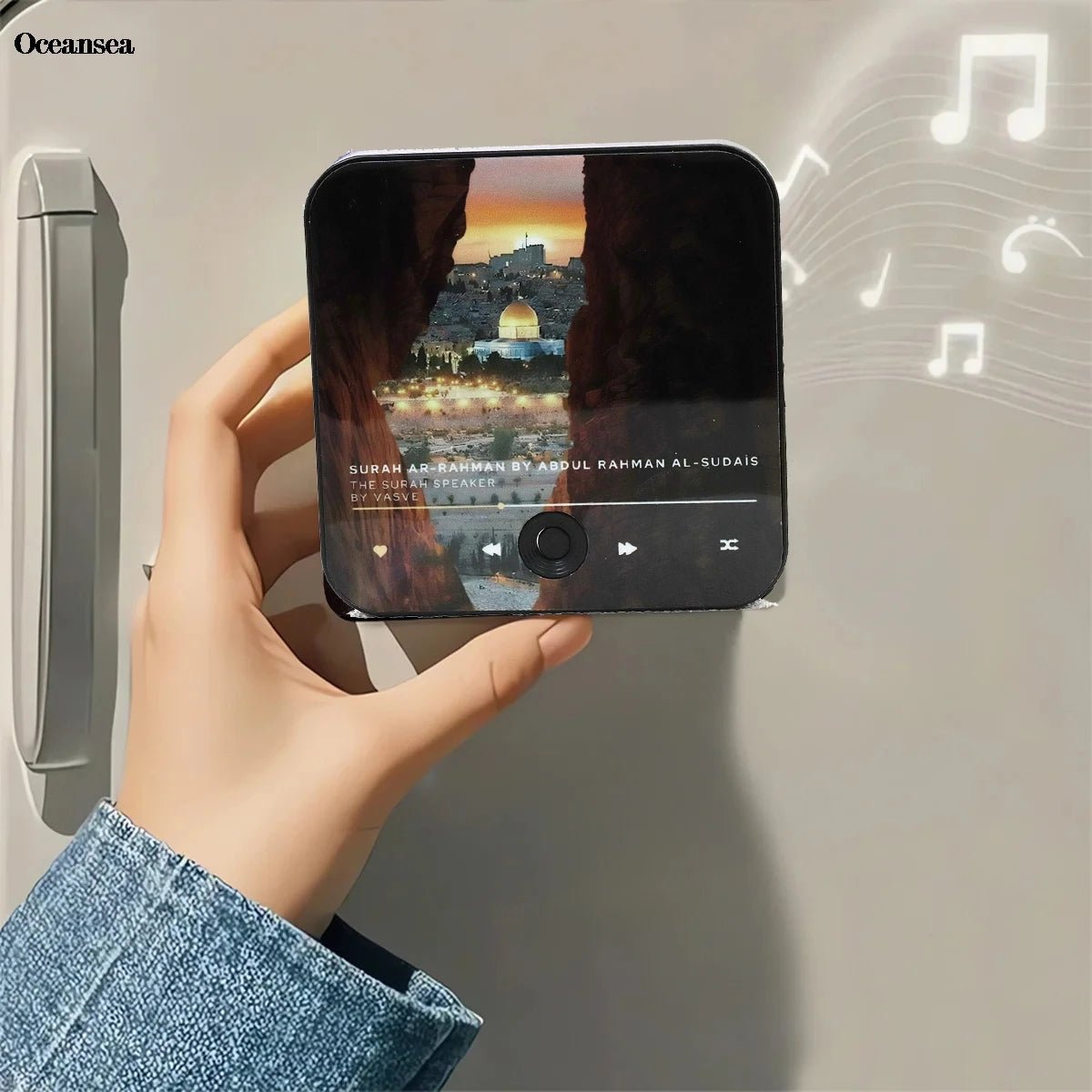 Quran Surah Player Magnet - Ergosalah - Ergonomic padded prayer mat for knee support