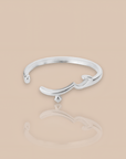 Stainless Steel Arabic Love Ring - Ergosalah - Ergonomic padded prayer mat for knee support