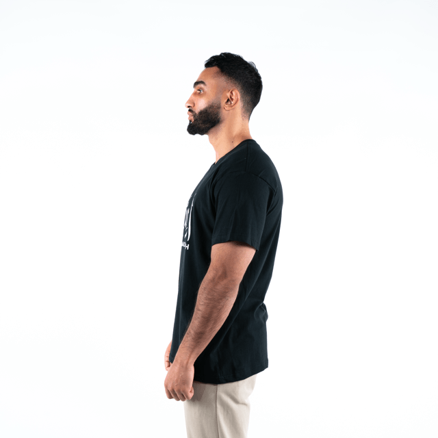T-shirt Unisex | Al hamdulillah | Front | Oversized - Ergosalah - Ergonomic padded prayer mat for knee support