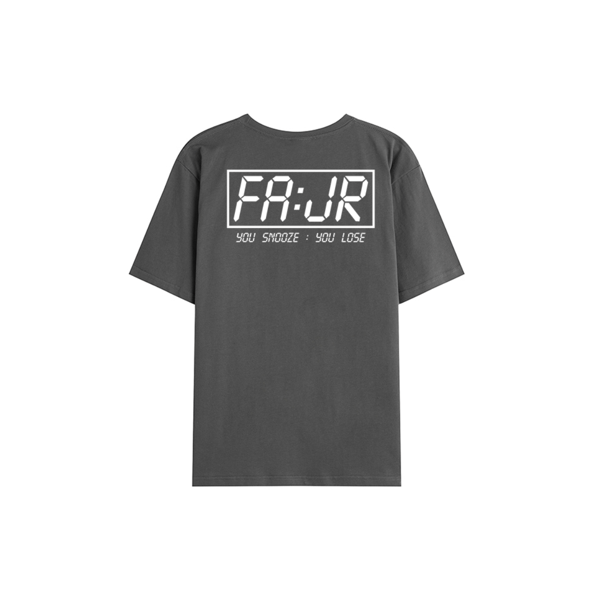 T-shirt Unisex | Fajr – You Snooze You Lose | Back - Ergosalah - Ergonomic padded prayer mat for knee support