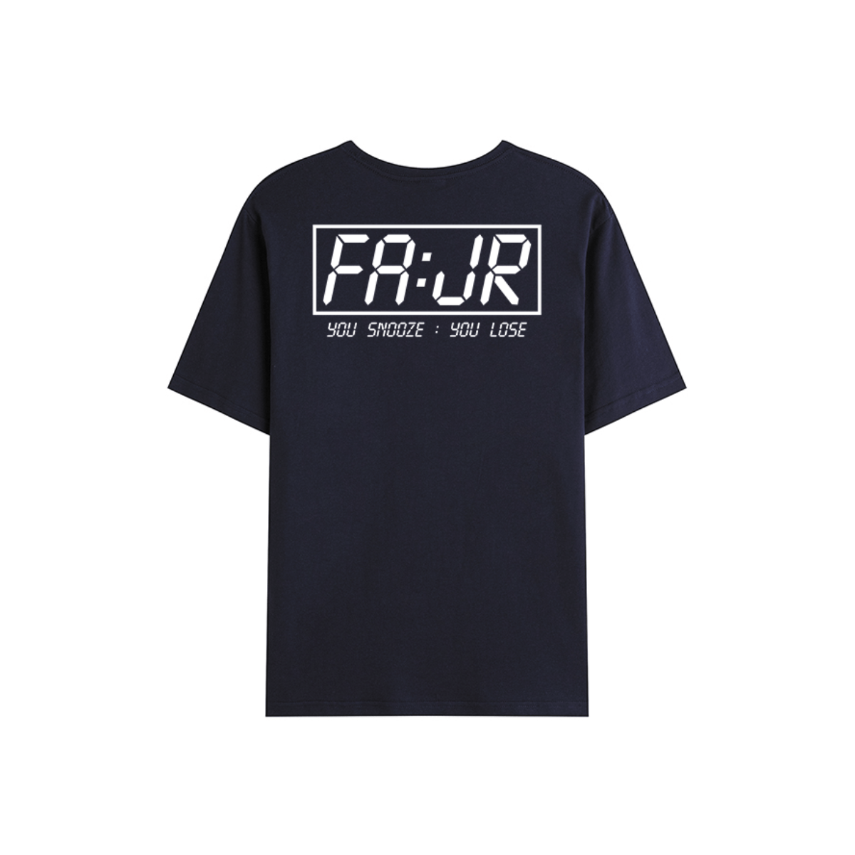 T-shirt Unisex | Fajr – You Snooze You Lose | Back - Ergosalah - Ergonomic padded prayer mat for knee support